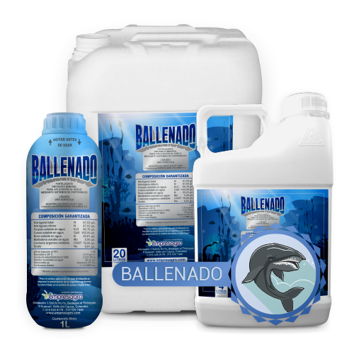 ferilizante liquido foliar ballenado