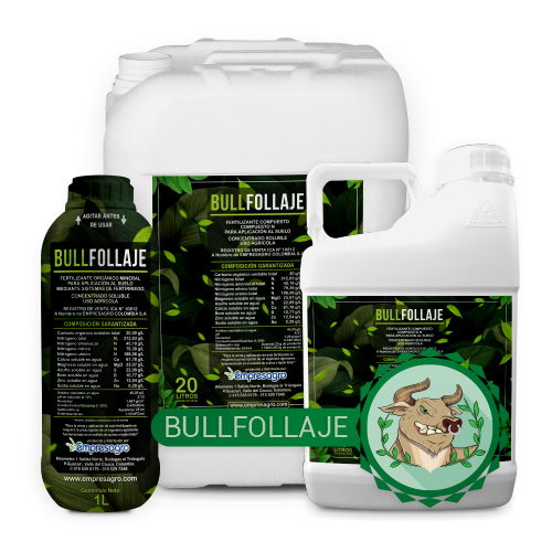 ferilizante liquido foliar bullfollaje